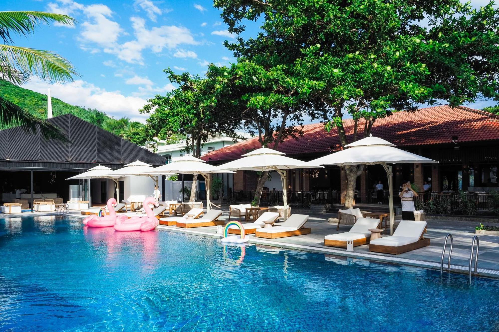 Bounce Beach Resort And Spa Da Nang Bagian luar foto