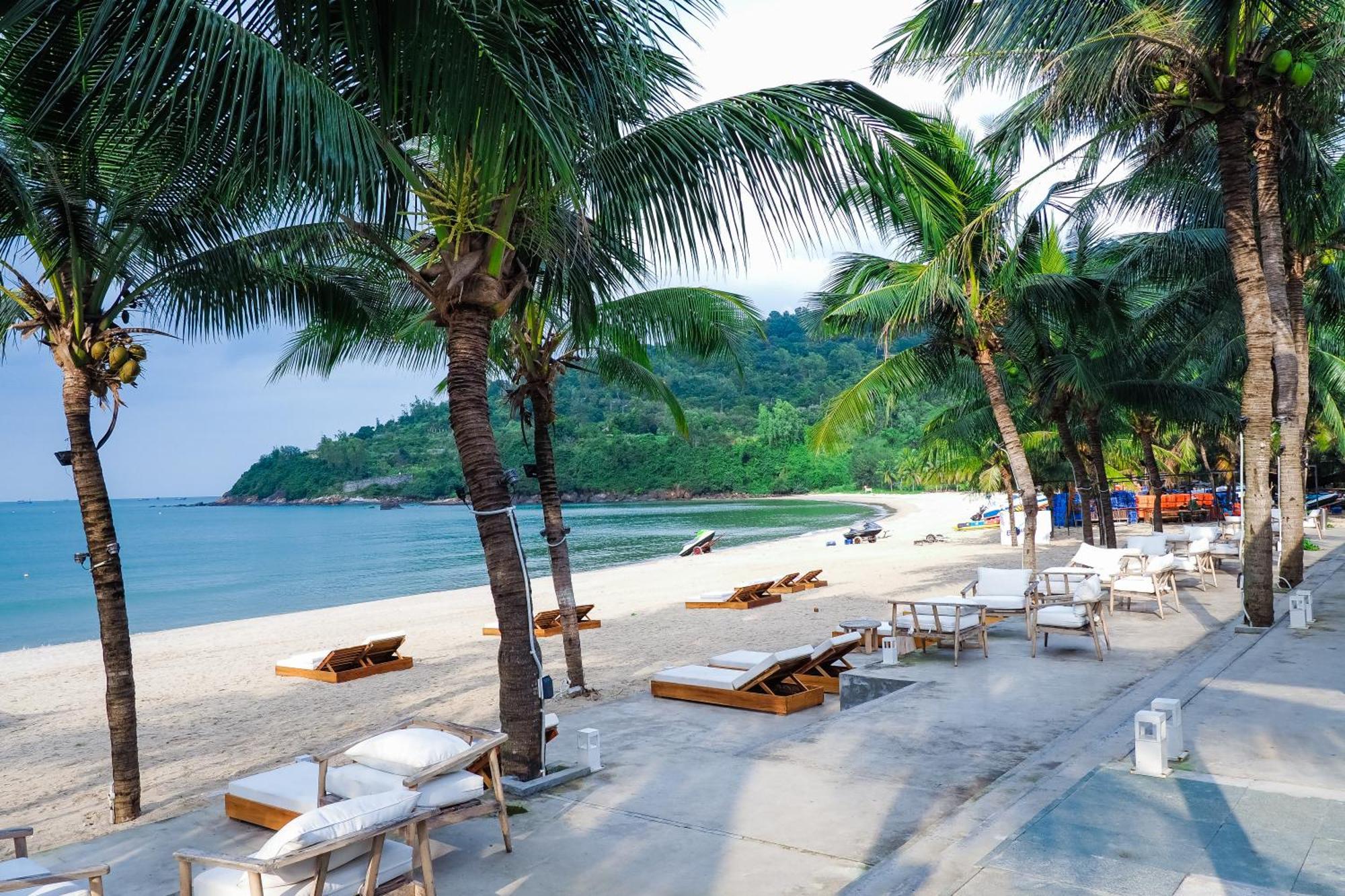 Bounce Beach Resort And Spa Da Nang Bagian luar foto
