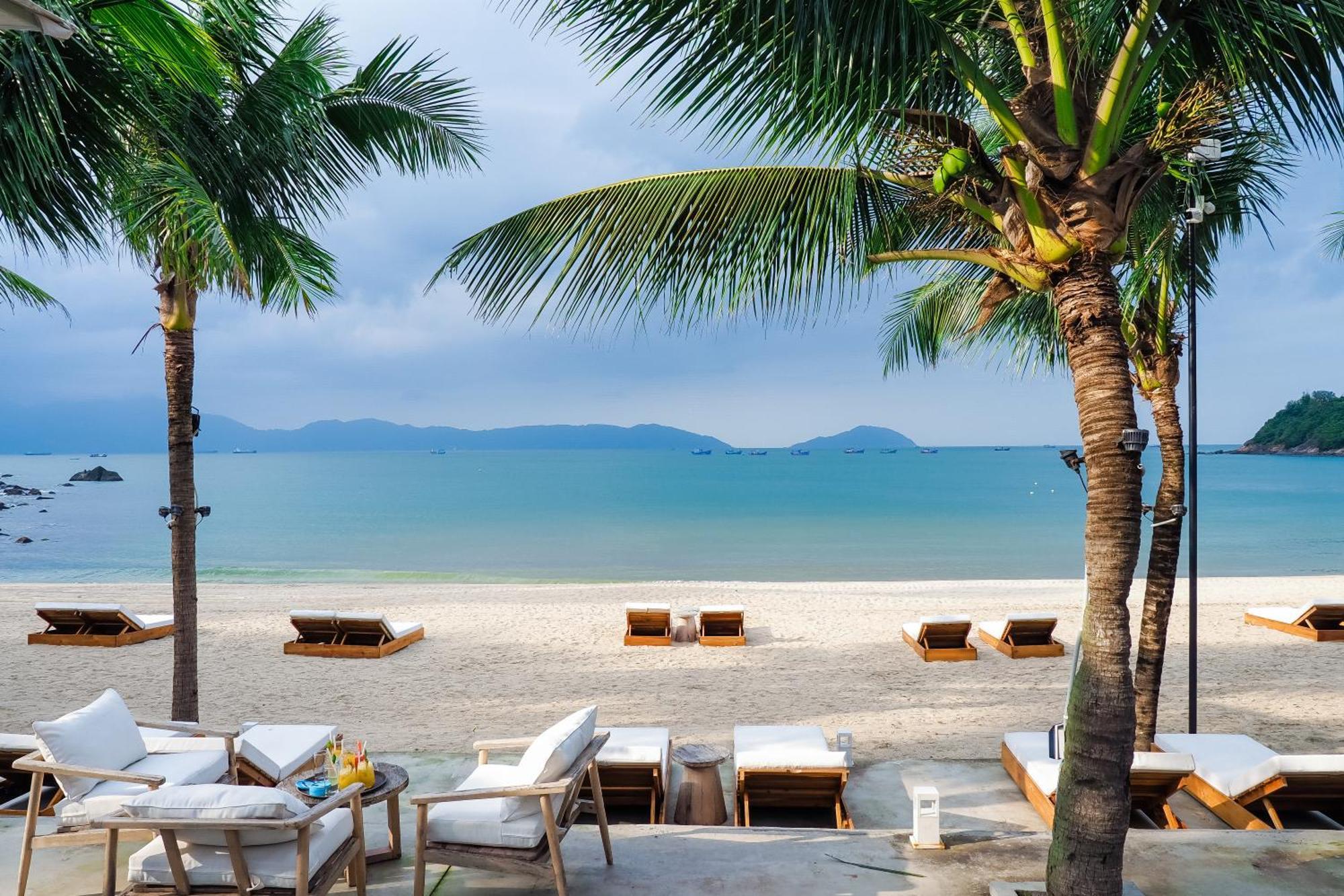 Bounce Beach Resort And Spa Da Nang Bagian luar foto